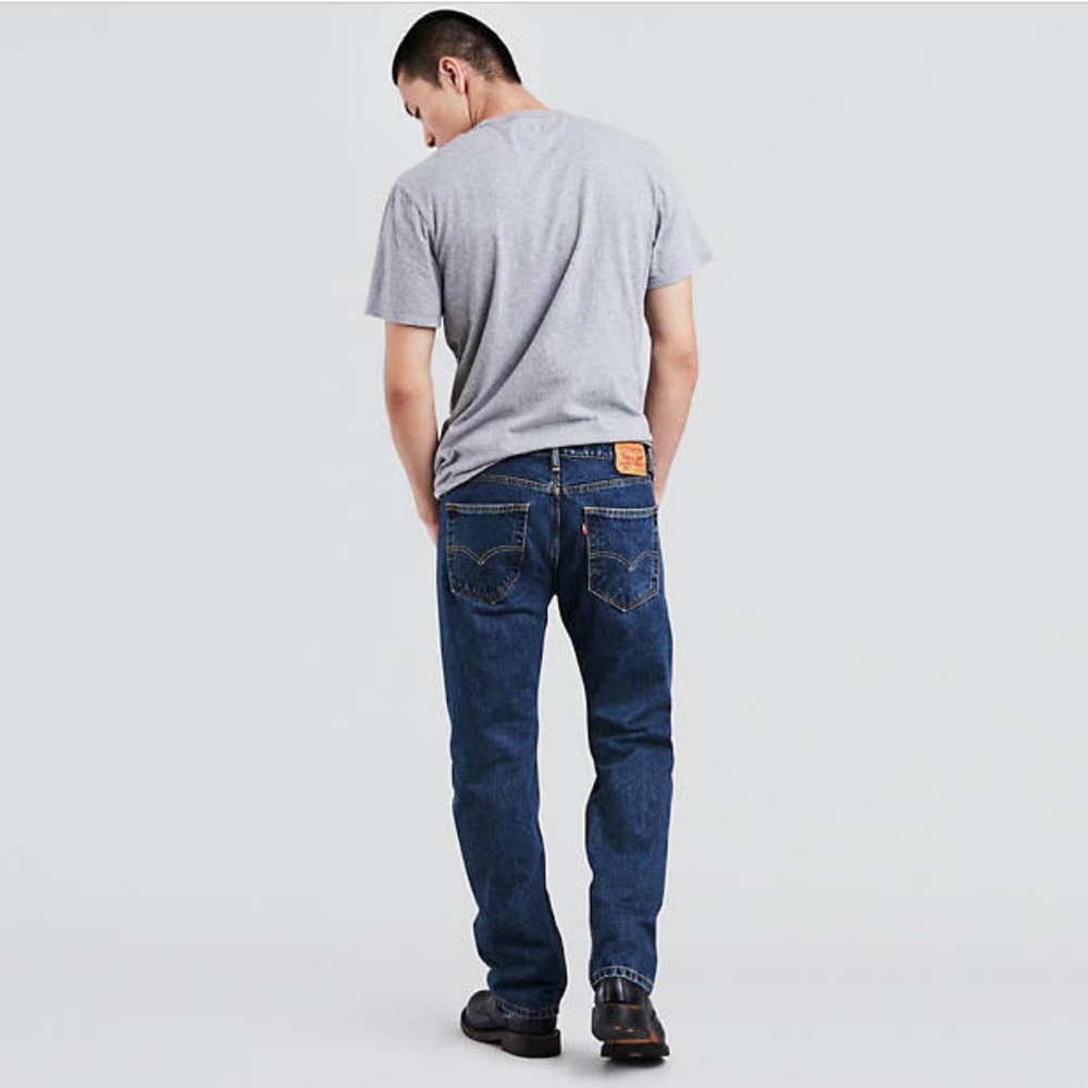 Levi's Men's 505 Blue Denim Jeans Size W 36 L 30